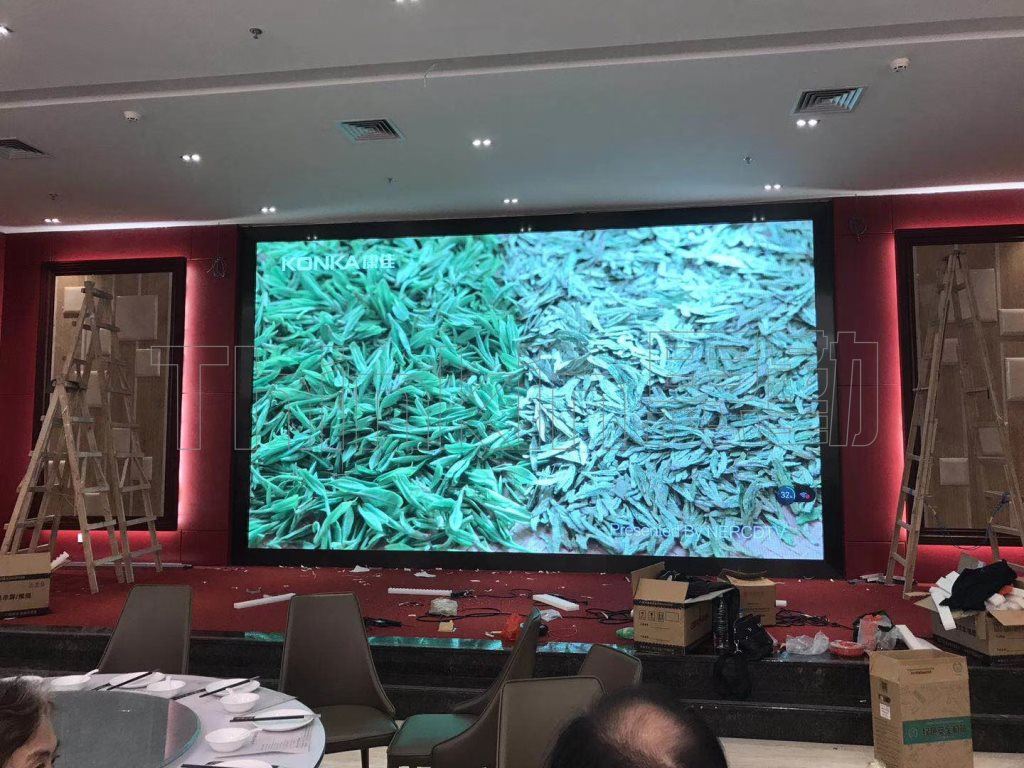 酒店室内舞台LED显示屏应用